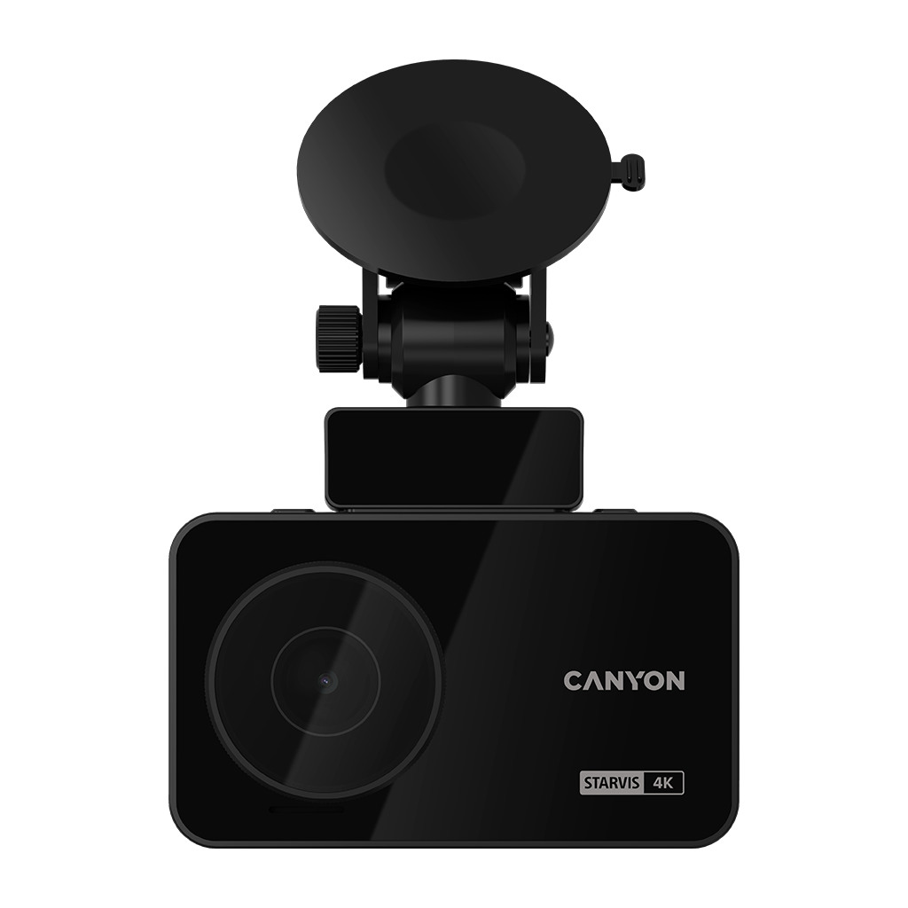 CANYON car recorder DVR40GPS UltraHD 2160p Wi-Fi GPS Black