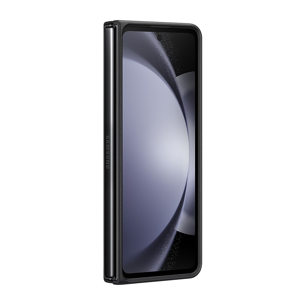 Samsung Galaxy Z Fold5 Eco-Leather Case Graphite - Image 2