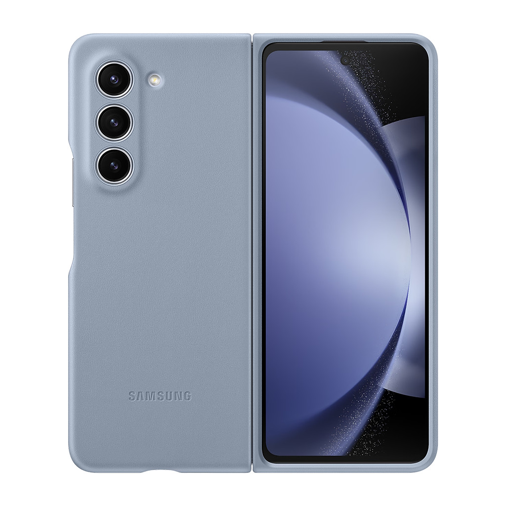 Samsung Galaxy Z Fold5 Eco-Leather Case Icy Blue