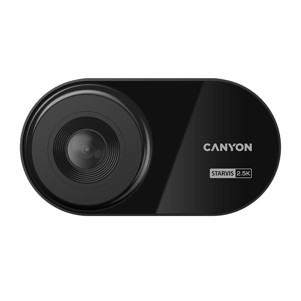 CANYON car recorder DVR25 WQHD 2.5K 1440p Wi-Fi Black