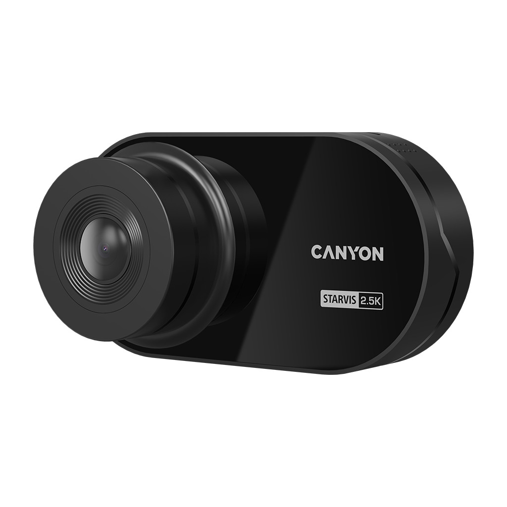 CANYON car recorder DVR25 WQHD 2.5K 1440p Wi-Fi Black