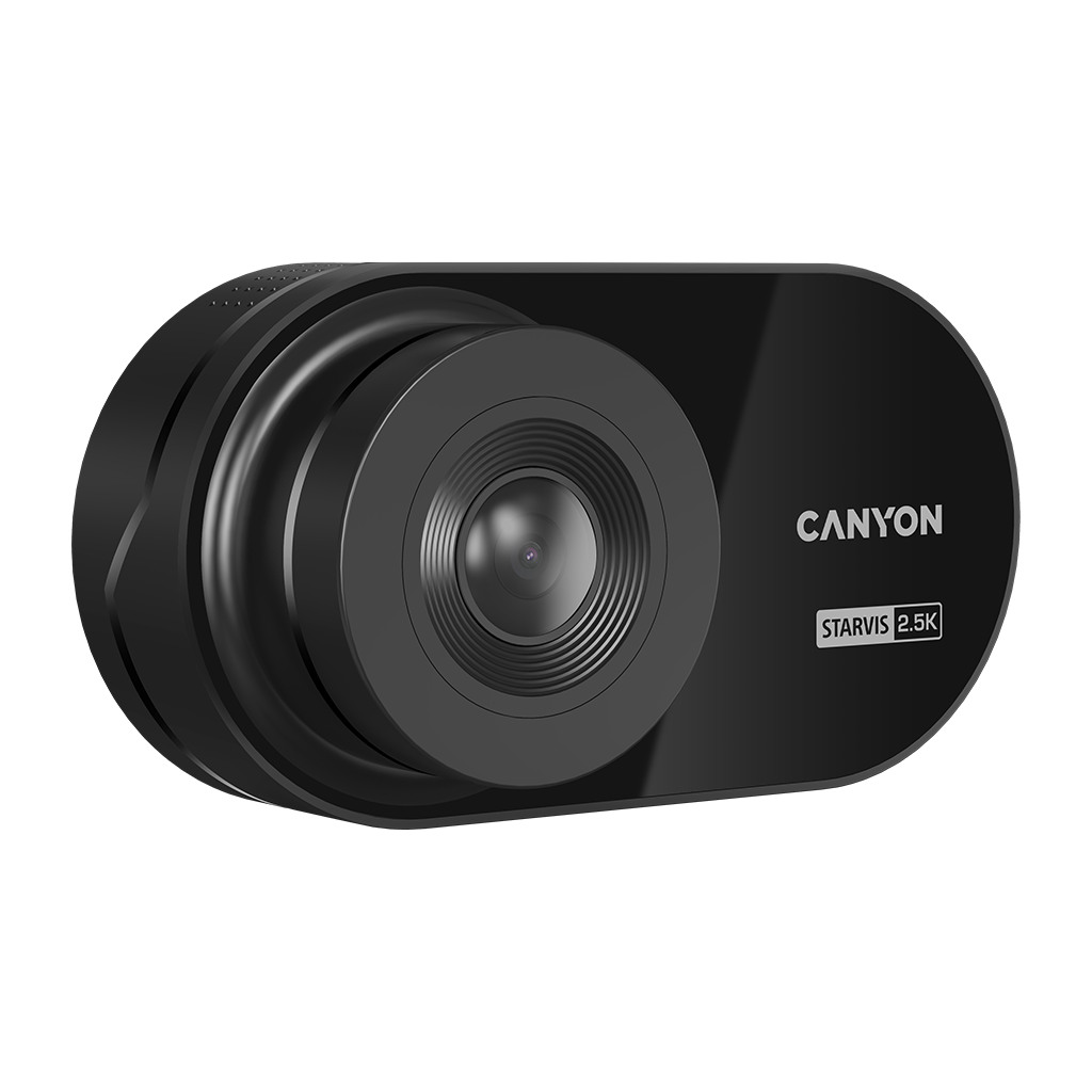 CANYON car recorder DVR25 WQHD 2.5K 1440p Wi-Fi Black