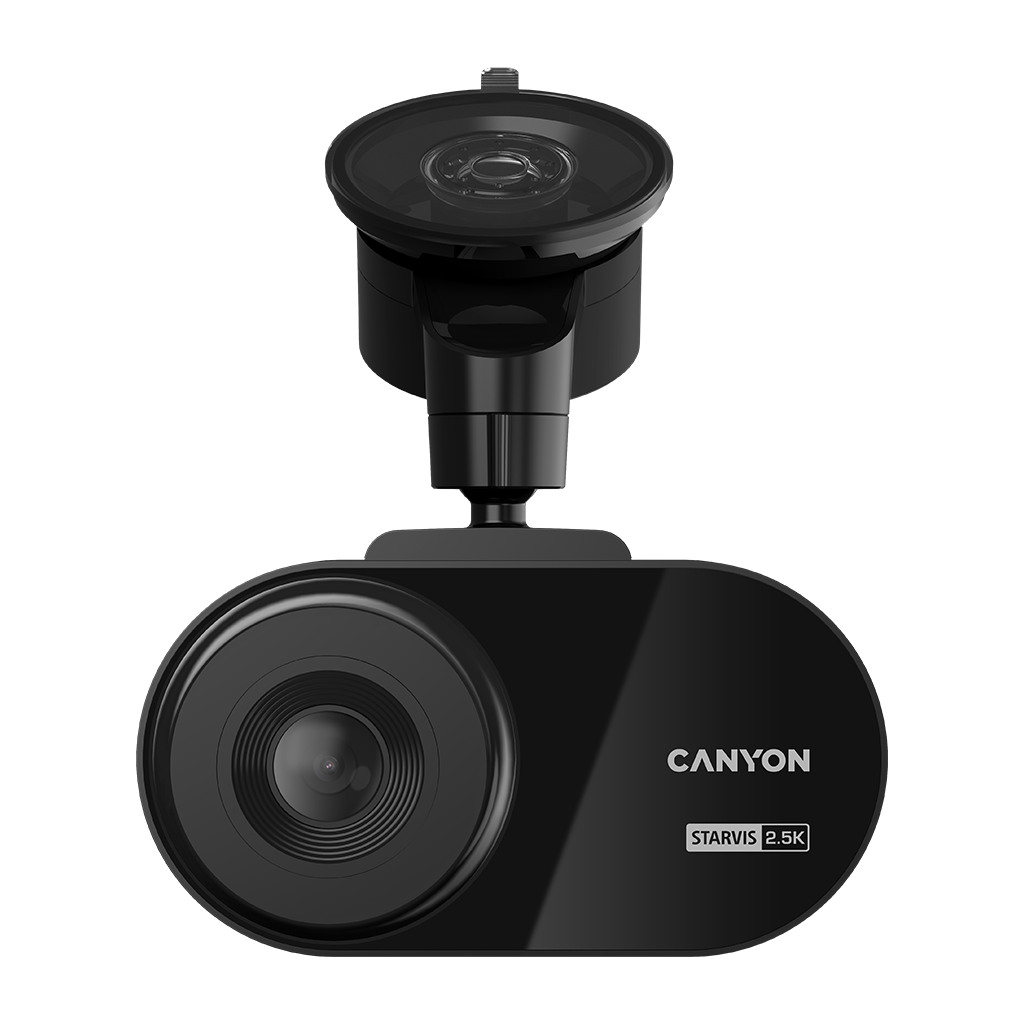 CANYON car recorder DVR25 WQHD 2.5K 1440p Wi-Fi Black