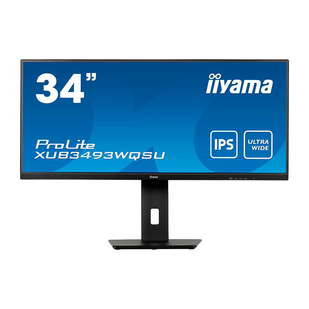 IIYAMA Monitor XUB3493WQSU-B5 34” IPS 3440 x 1440 @75Hz 21:9 400 cd/m 4ms 1000:1