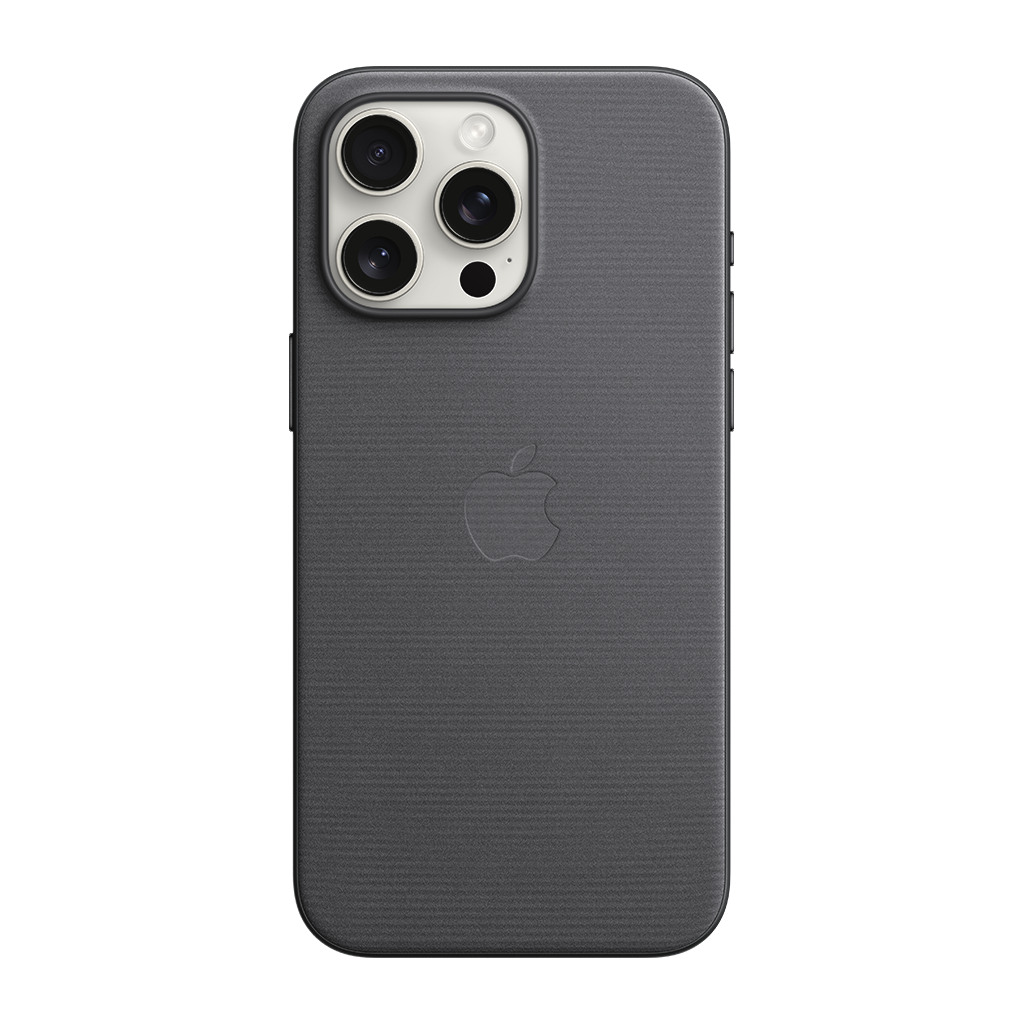 iPhone 15 Pro Max FineWoven Case with MagSafe - BlackModel A3135