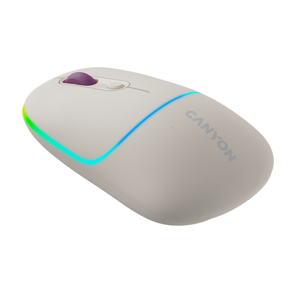 CANYON MW-22 2 in 1 Wireless optical mouse with 6 buttons DPI 800/1200/1600 2 modeBT/ - Image 2