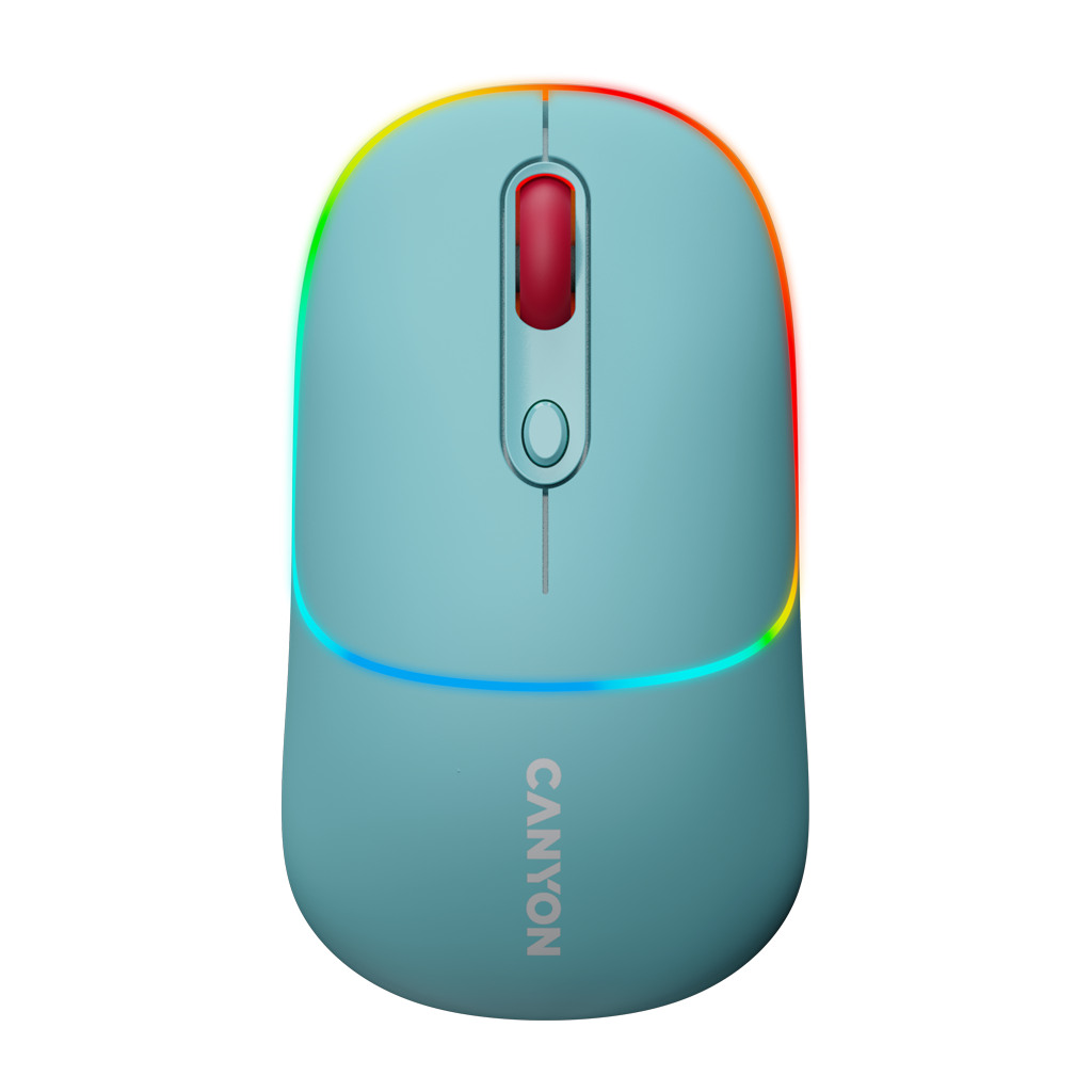 CANYON MW-22 2 in 1 Wireless optical mouse with 6 buttons DPI 800/1200/1600 2 modeBT/