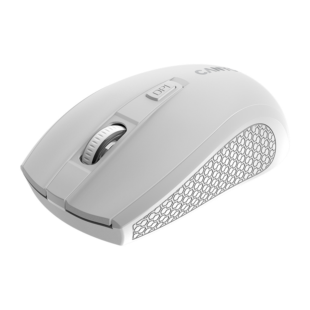 CANYON MW-7 2.4Ghz wireless mouse 6 buttons DPI 800/1200/1600 with 1 AA battery size 110*60*37mm58gwhite - Image 2