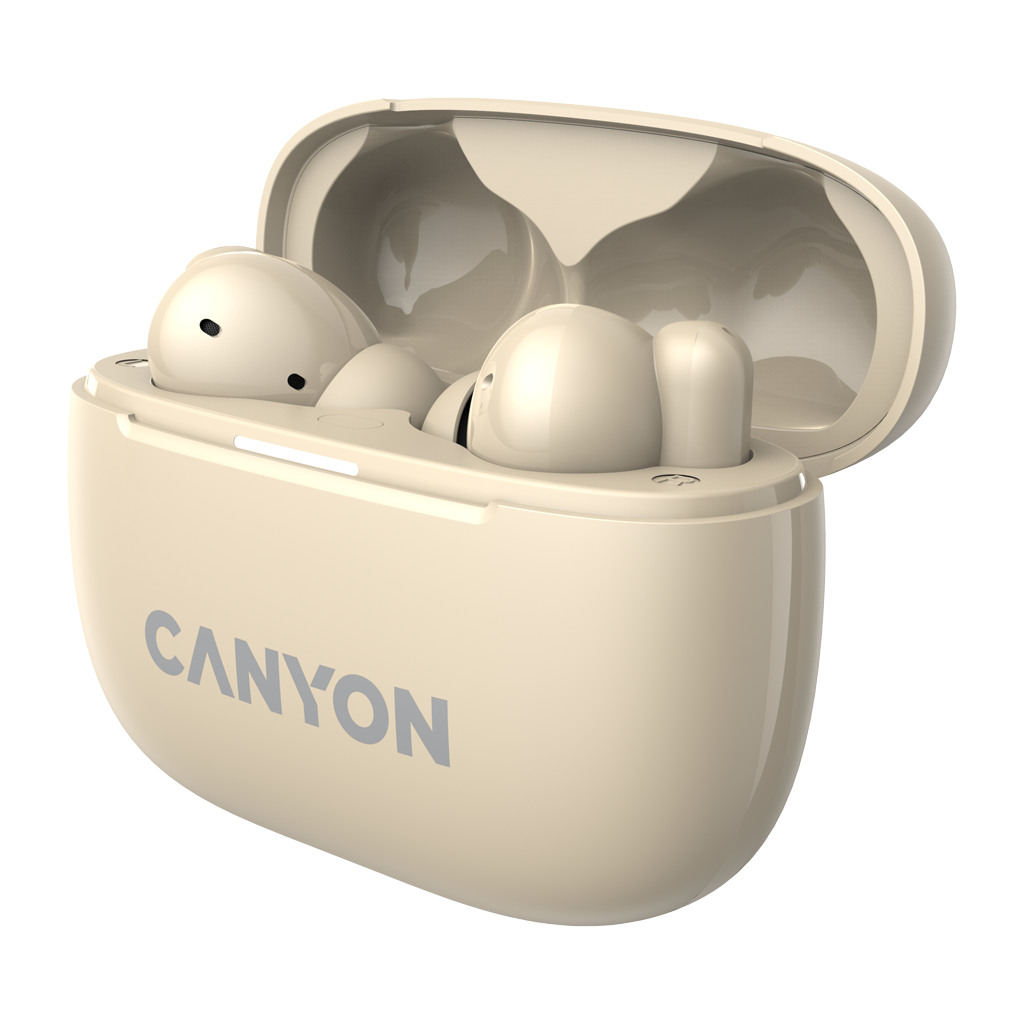 CANYON OnGo TWS-10 ANC+ENC Bluetooth Headset microphone BT v5.3 BT8922F Frequence Response:20Hz-20kHz battery Earbud 40mAh*2+Charging - Image 4