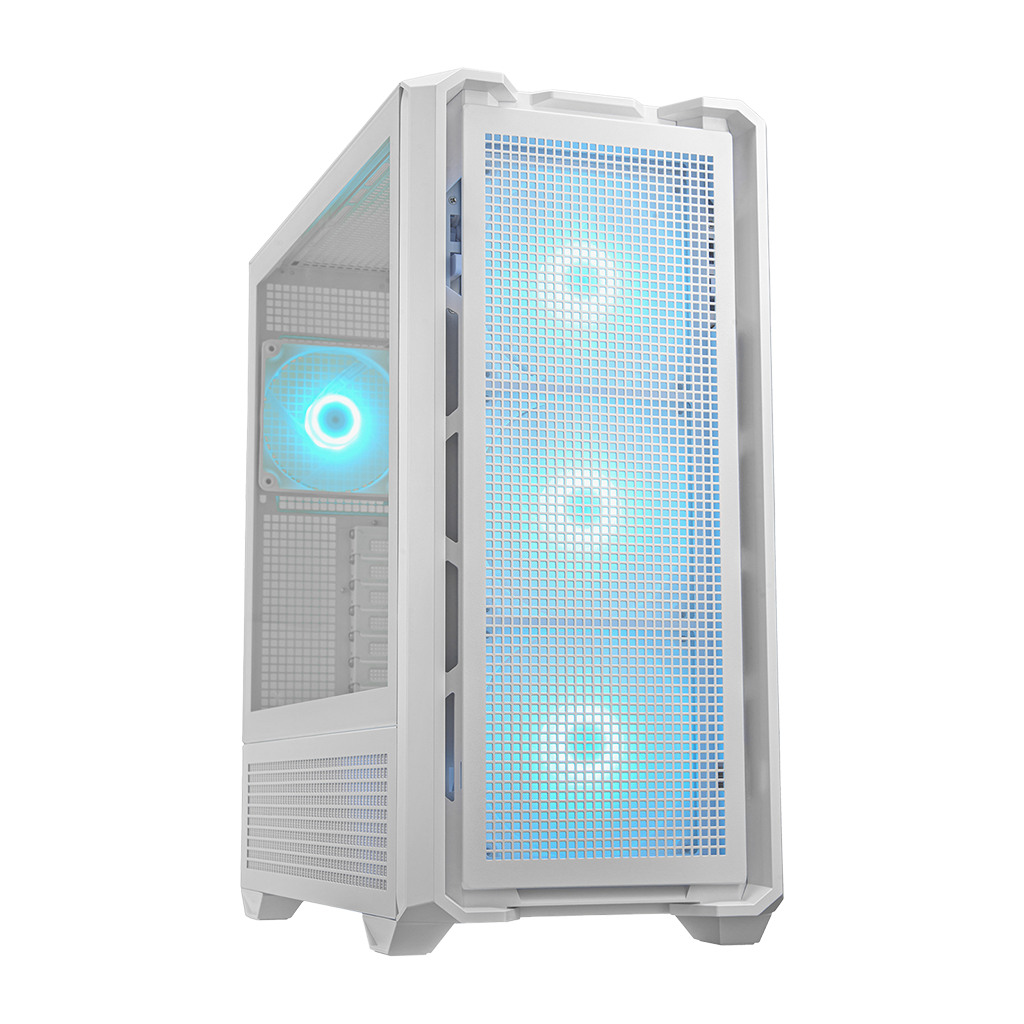 COUGAR | MX600 White | PC Case | Mid Tower / Mesh Front Panel /