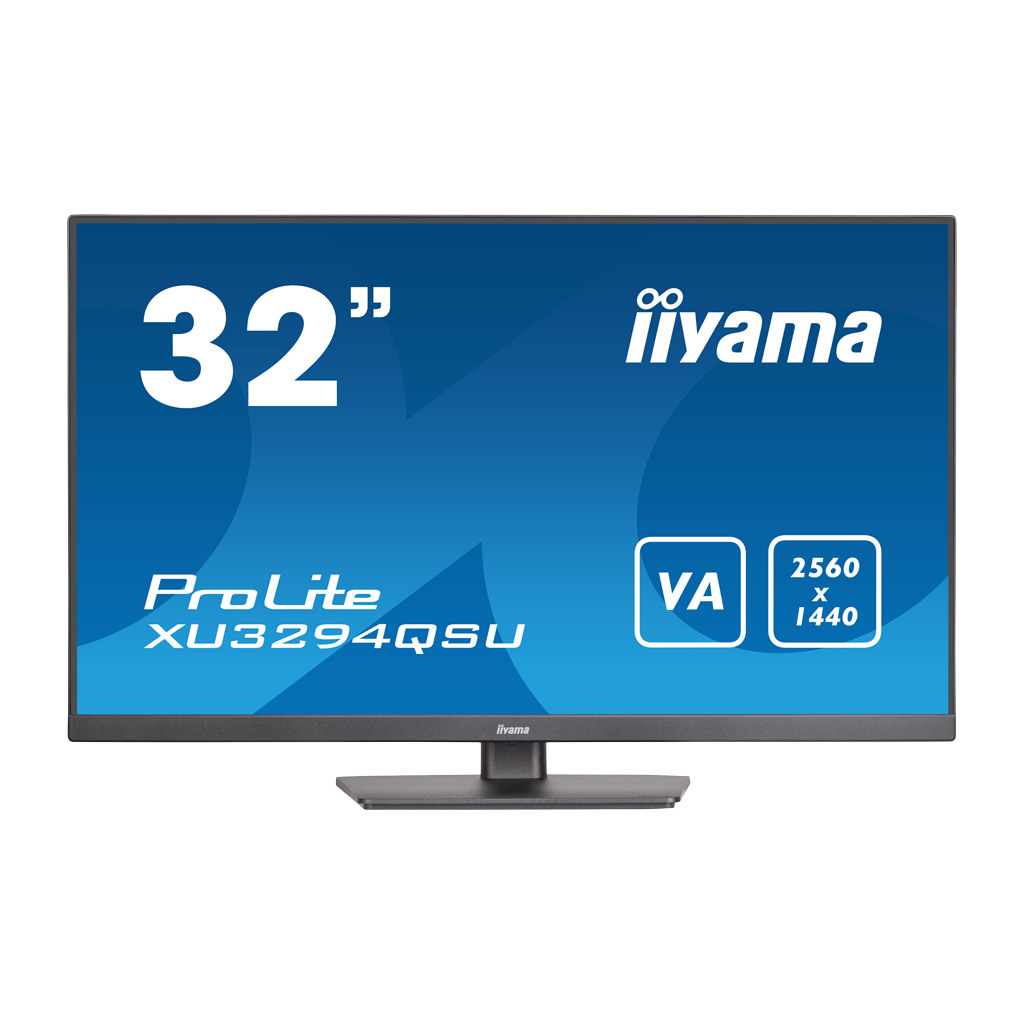 IIYAMA Monitor XU3294QSU-B1 32” WQHD VA 31.5" 2560 x 1440 @75Hz