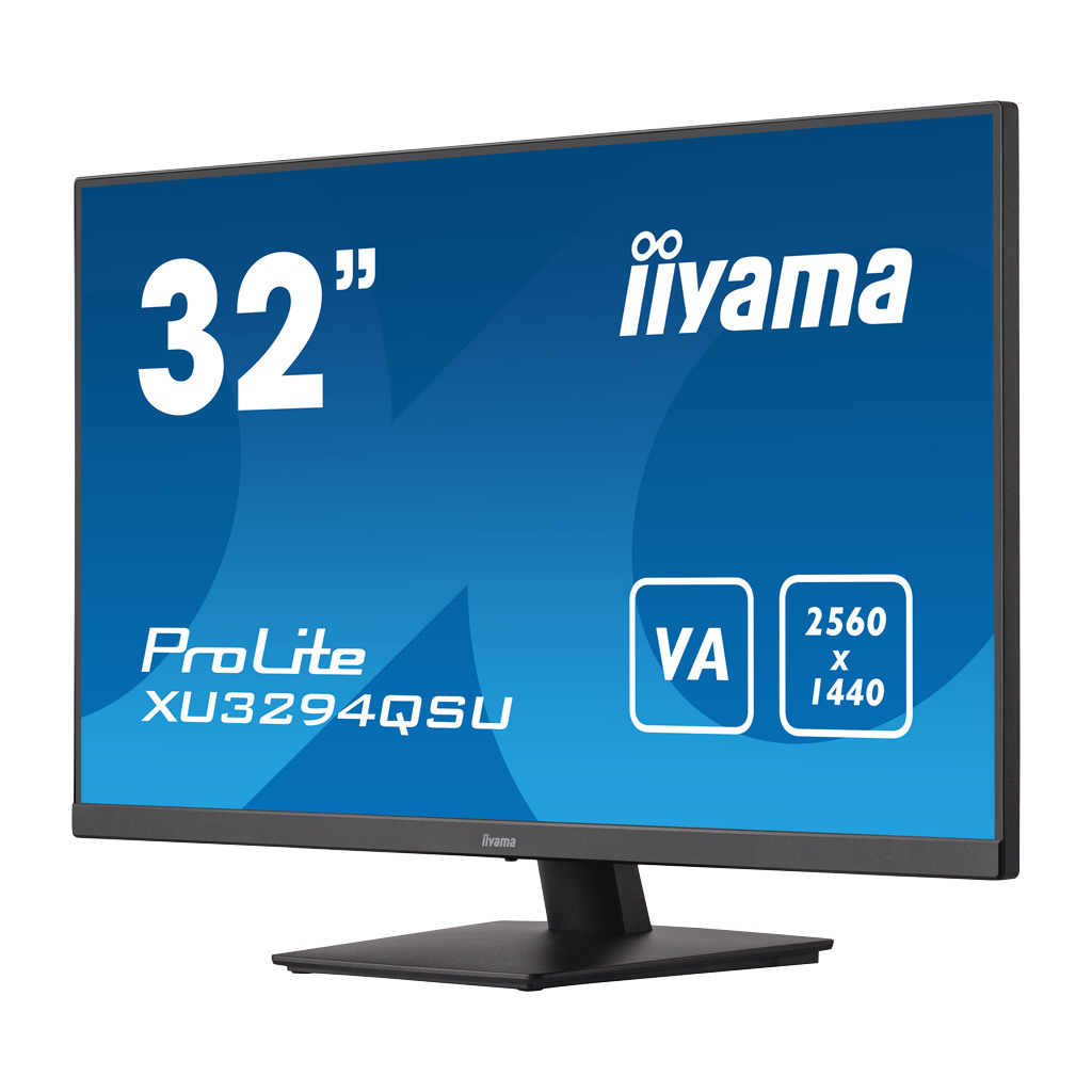 IIYAMA Monitor XU3294QSU-B1 32” WQHD VA 31.5" 2560 x 1440 @75Hz