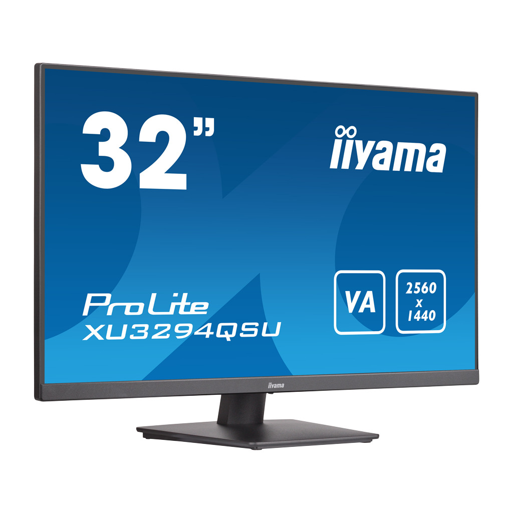 IIYAMA Monitor XU3294QSU-B1 32” WQHD VA 31.5" 2560 x 1440 @75Hz