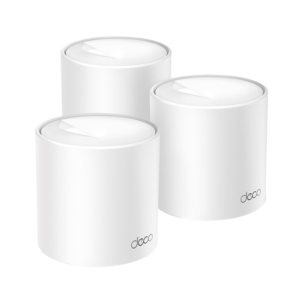 TP-Link Deco X10 3-pack AX1500 Whole Home Mesh Wi-Fi 6 System 300 Mbps at 2.4