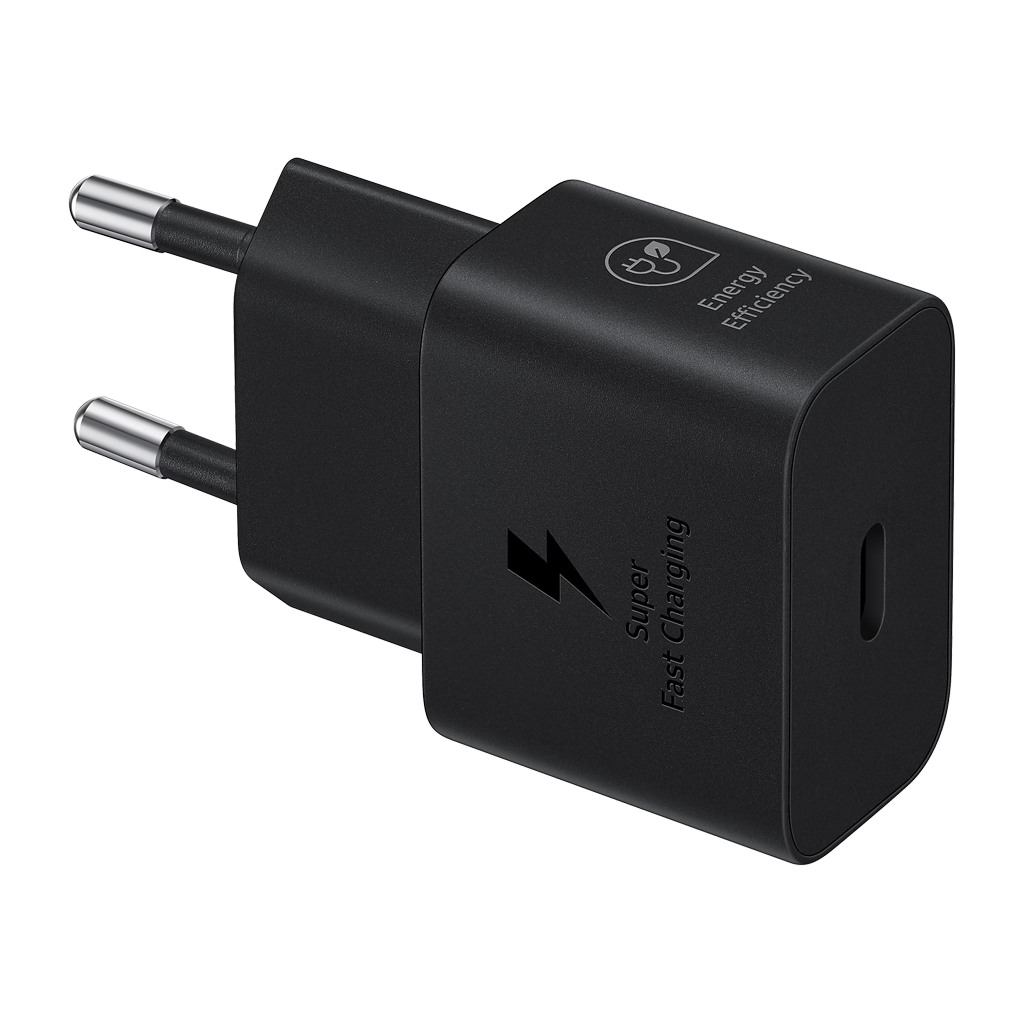 Samsung 25W Fast Charging USB-C Power Adapter Black cable not included