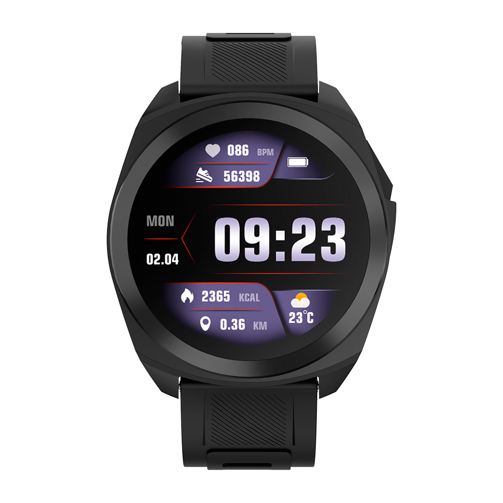 CANYON Maverick SW-83Smart Watch Realtek 8762DT IPS1.32'' 360x360 ARM Cortex-M4FRAM192KB/ROM128MB 400mAh 3.8vGPS128 Sport modesIP68STRAVA supportReal-Time