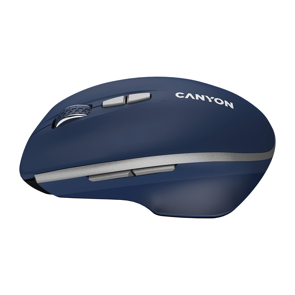 CANYON MW-21 2.4 GHz  Wireless mouse with 7 buttons DPI 800/1200/1600 Battery: AAA*2pcsBlue72*117*41mm 0.075kg - Image 2