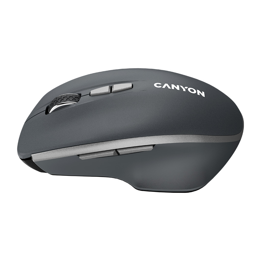 CANYON MW-21 2.4 GHz Wireless mousewith 7 buttons DPI 800/1200/1600 Battery:AAA*2pcsDark gray72*117*41mm 0.075kg - Image 2