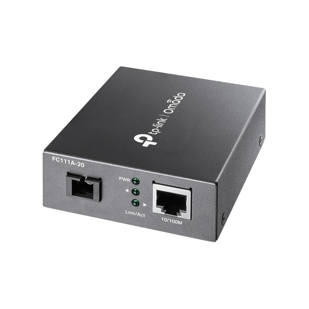 10/100 Mbps RJ45 to 100 Mbps Single-mode SC WDM Bi-Directional Fiber ConverterPORT: 1× 100Mbps SC