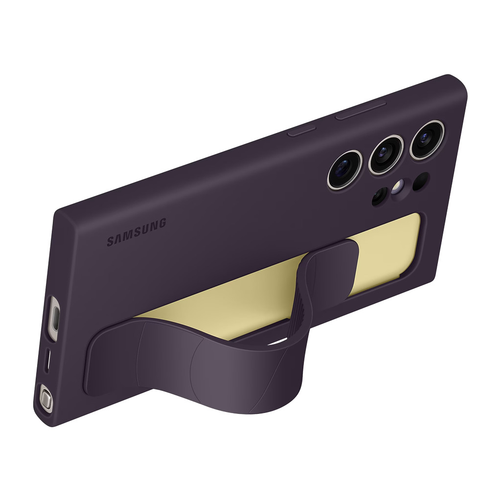 Samsung Galaxy S24 Ultra Standing Grip Case Dark Violet