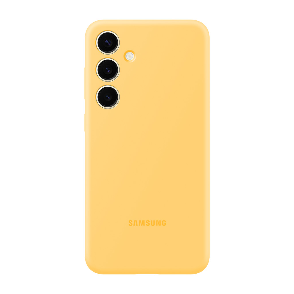 Samsung Galaxy S24+ Silicone Case Yellow