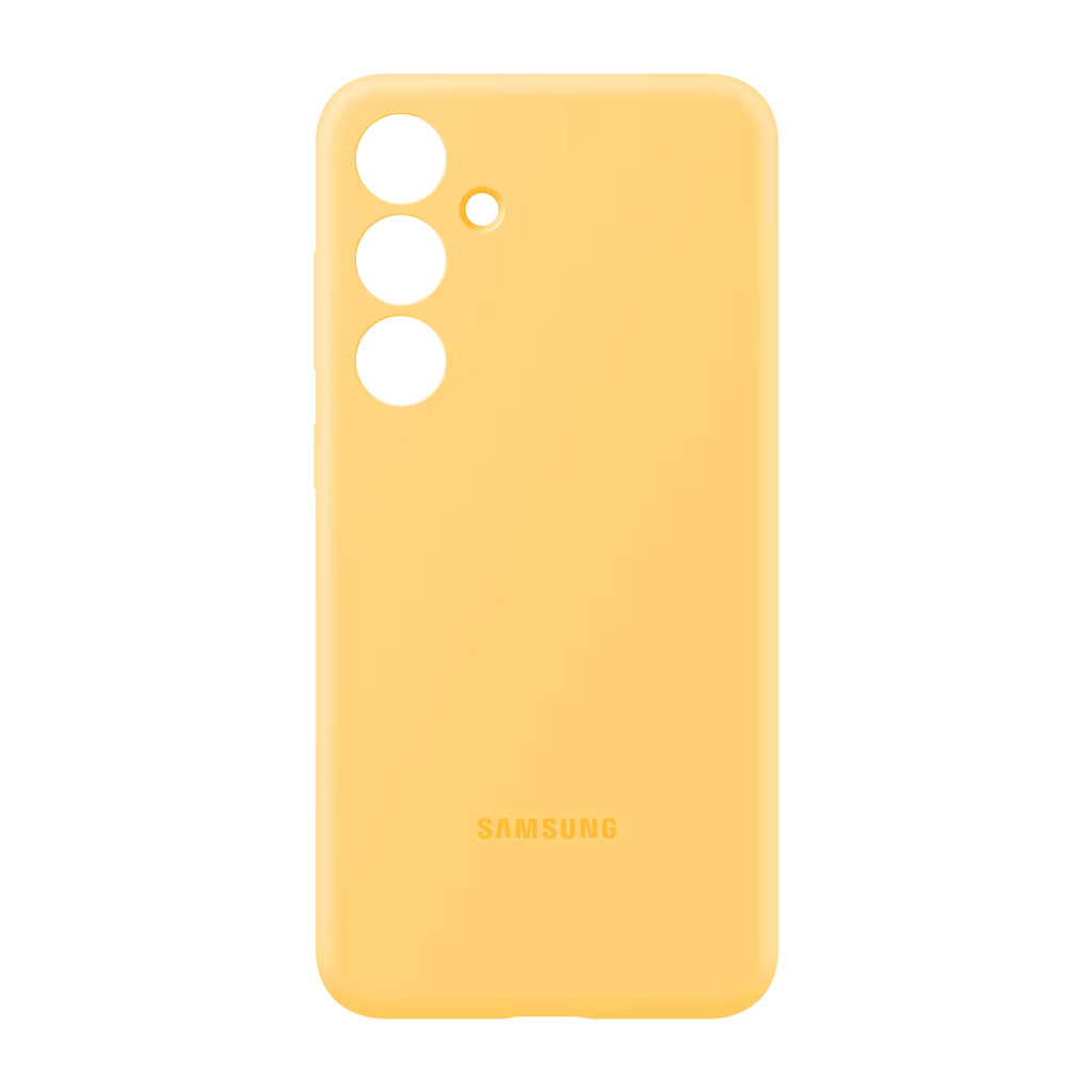 Samsung Galaxy S24+ Silicone Case Yellow - Image 2