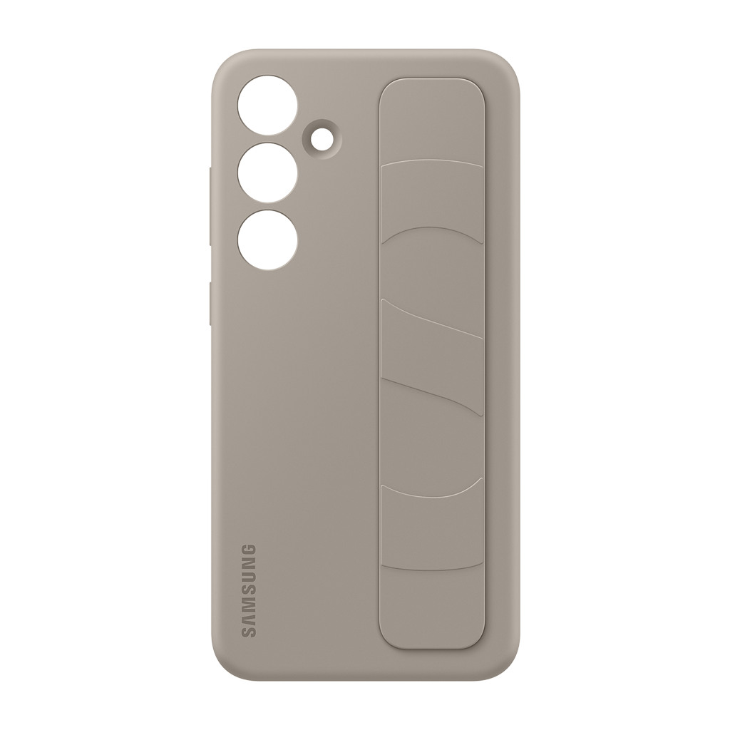 Samsung Galaxy S24+ Standing Grip Case Taupe - Image 3