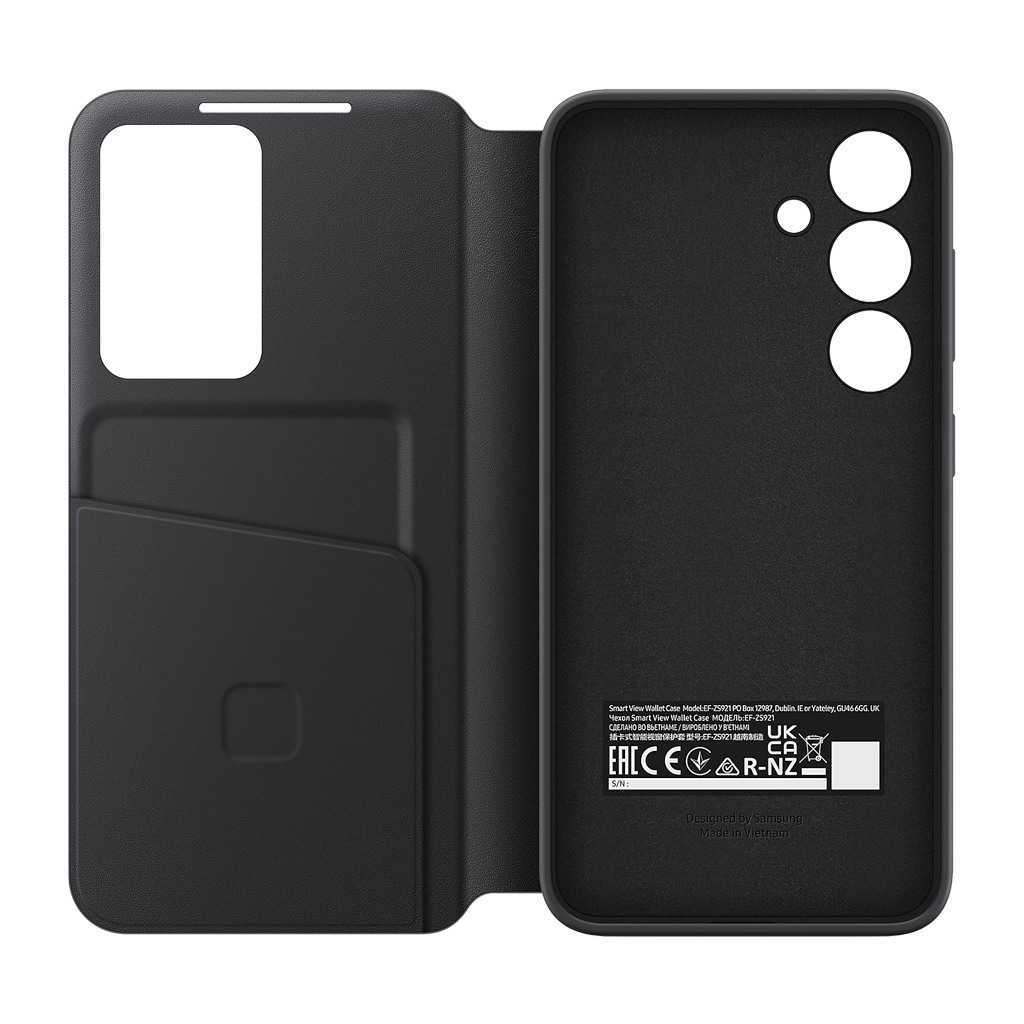 Samsung Galaxy S24 Smart View Wallet Case Black - Image 3