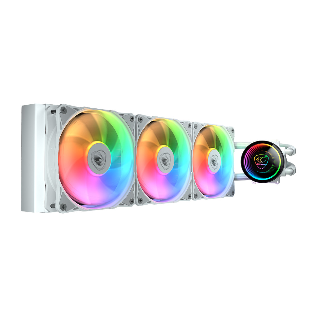 COUGAR AIO Liquid Cooling Poseidon Elite ARGB 360 White