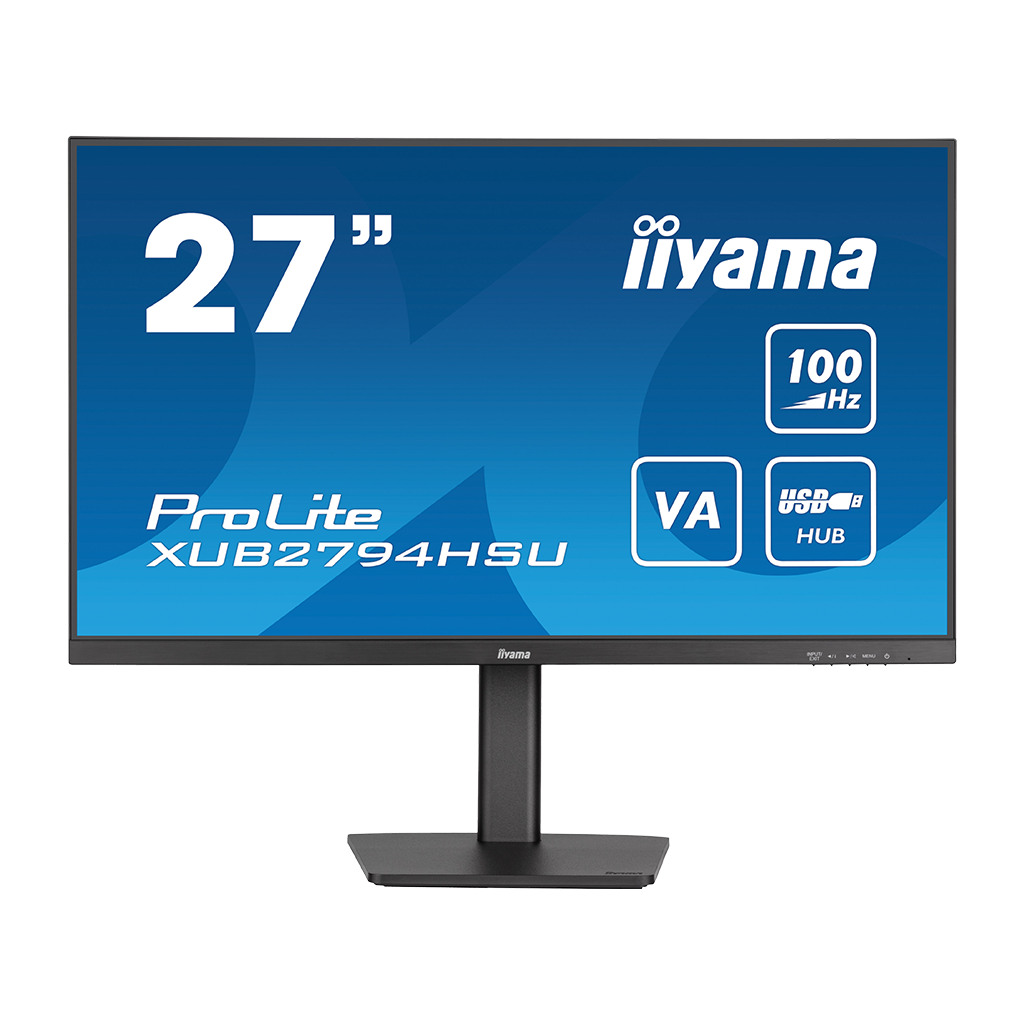 IIYAMA Monitor XUB2794HSU-B6 27” Full HD VA 100Hz 1ms Full Ergonomija