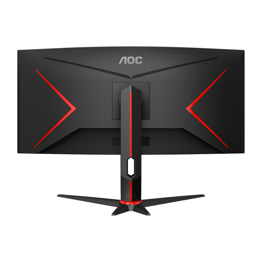 AOC CU34G2XP 34" Curved Gaming Monitor UltraWide, 180Hz, 1ms, WQHD, PiP, PbP, HDMI, DP, Ergonomičan - Image 3