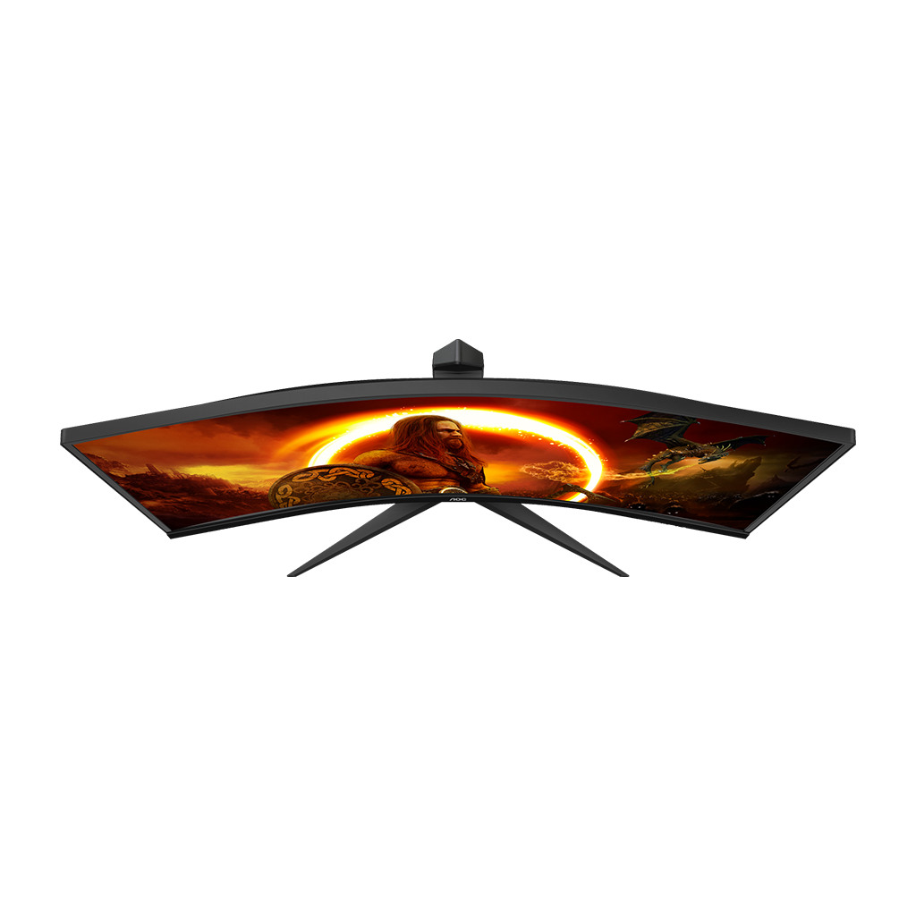 AOC CU34G2XP 34" Curved Gaming Monitor UltraWide, 180Hz, 1ms, WQHD, PiP, PbP, HDMI, DP, Ergonomičan - Image 4