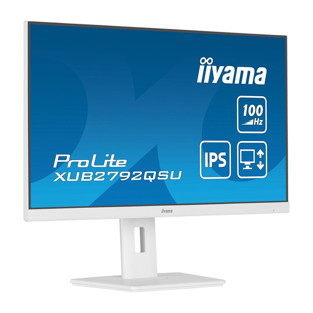 IIYAMA XUB2792QSU-W6 27" LED Monitor - QHD, IPS-panel, FreeSync, Height Adjustable - Image 2