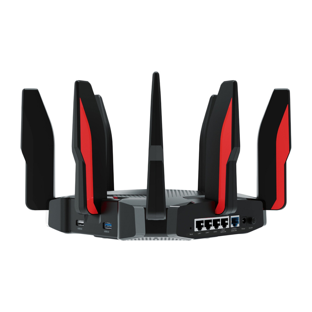 TP-Link Archer GX90 AX6600 Tri-Band WiFi 6 Gaming Ruter - 574 Mbps na 2,4 GHz + 1201 Mbps na 5 GHz + 4804 Mbps na 5 GHz - Image 2