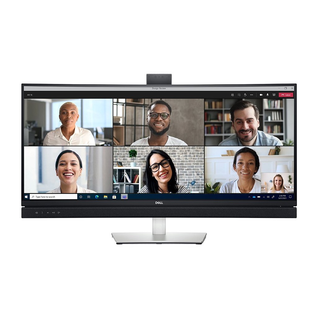 DELL Monitor C3422WE Curved Video Conferencing 34" WQHD 3440x1440 USB-C Full ERGO