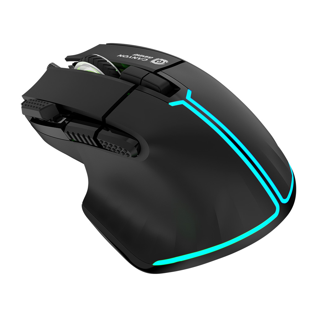 CANYON Fortnax GM-636 9keys Gaming wired mouseSunplus 6662 DPI up to 20000 Huano 5million switch