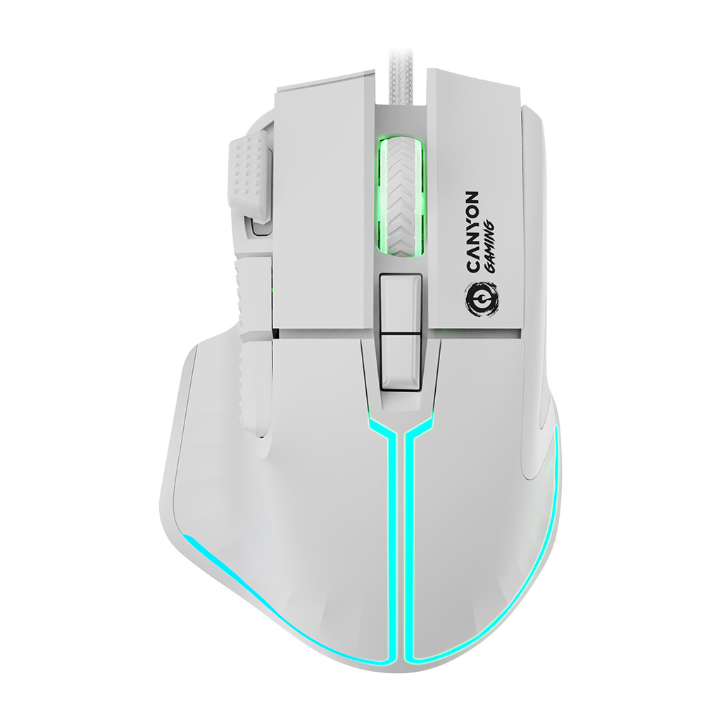 CANYON Fortnax GM-636 9keys Gaming wired mouseSunplus 6662 DPI up to 20000 Huano 5million switch