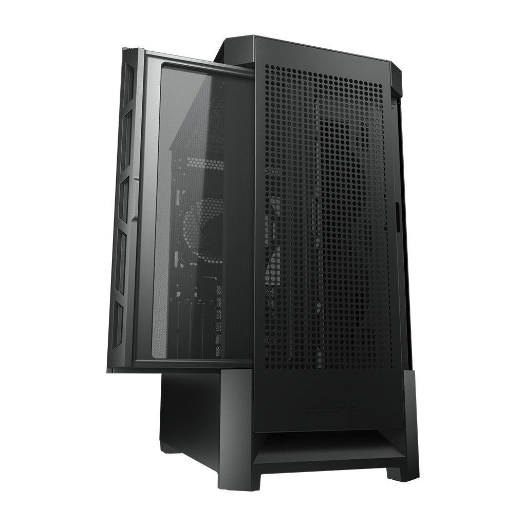 COUGAR | Case Airface Black | PC Case | Mid Tower / Mesh Front Panel - Image 2