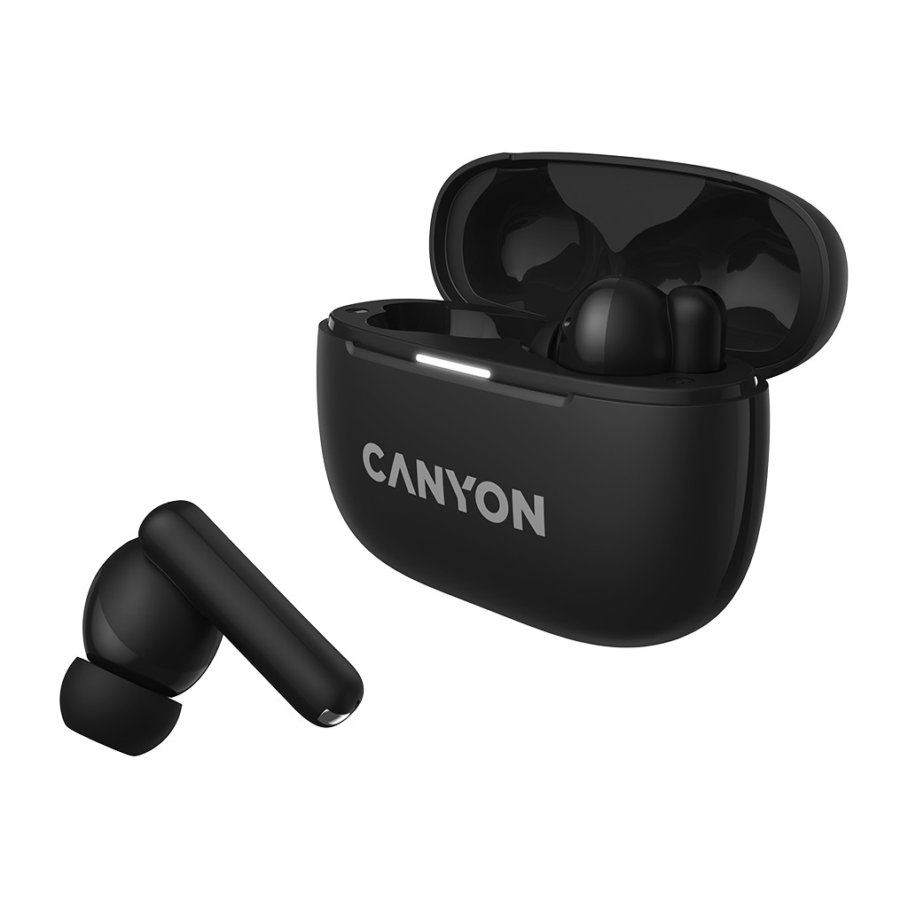 CANYON OnGo TWS-10 ANC+ENC Bluetooth Headset microphone BT v5.3 BT8922F Frequence Response:20Hz-20kHz battery Earbud 40mAh*2+Charging - Image 4