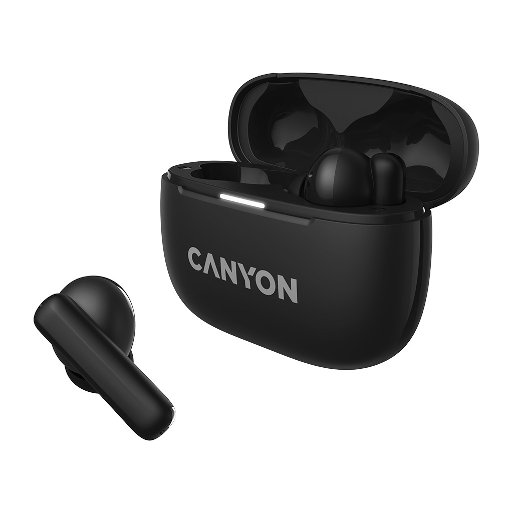 CANYON OnGo TWS-10 ANC+ENC Bluetooth Headset microphone BT v5.3 BT8922F Frequence Response:20Hz-20kHz battery Earbud 40mAh*2+Charging - Image 5