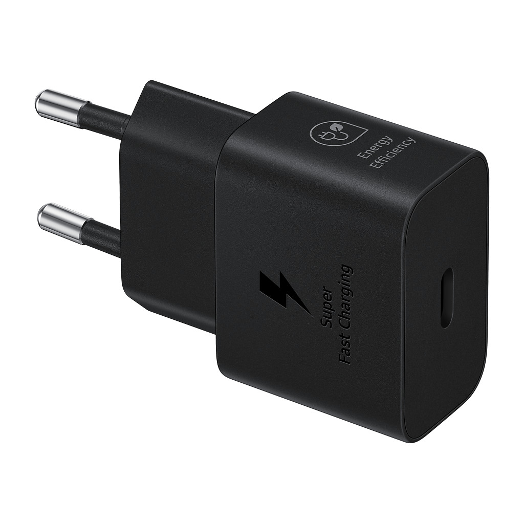 Samsung 25W Fast Charging USB-C Power Adapter Black cable included