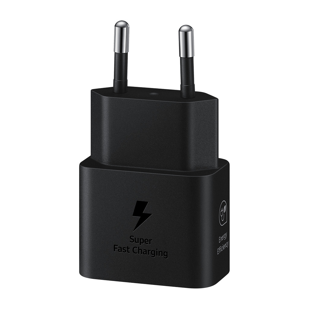 Samsung 25W Fast Charging USB-C Power Adapter Black cable included - Image 2