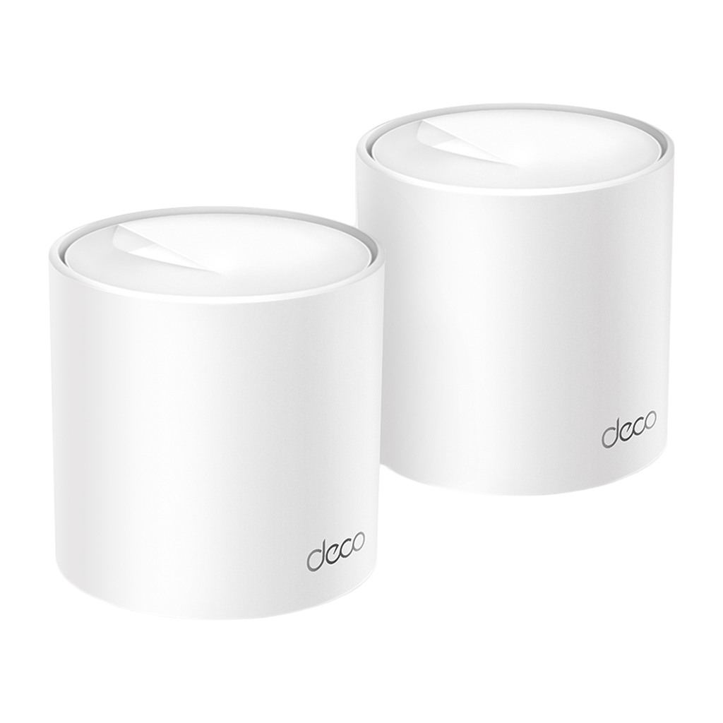 TP-Link Deco X10 2-pack AX1500 Whole Home Mesh Wi-Fi 6 System 300 Mbps at 2.4