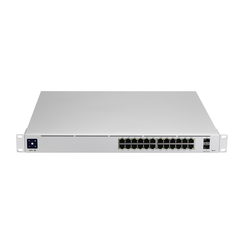 Ubiquiti USW-Pro-24-POE-EU configurable Gigabit Layer2 and Layer3 switch with auto-sensing 802.3at PoE+ and 802.3bt PoE++