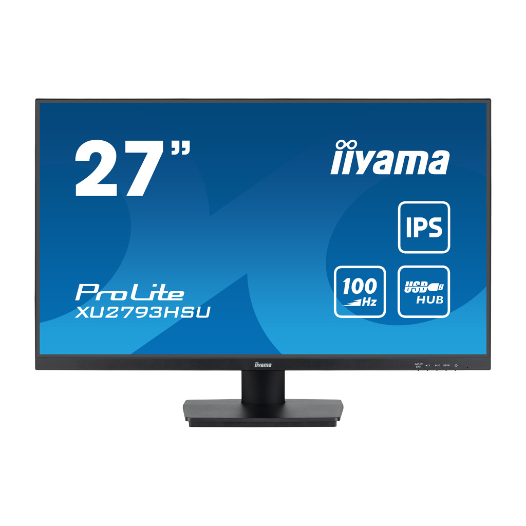 IIYAMA Monitor LED XU2793HSU-B6 27" IPS 100Hz 1ms Tilt HDMI DP USB