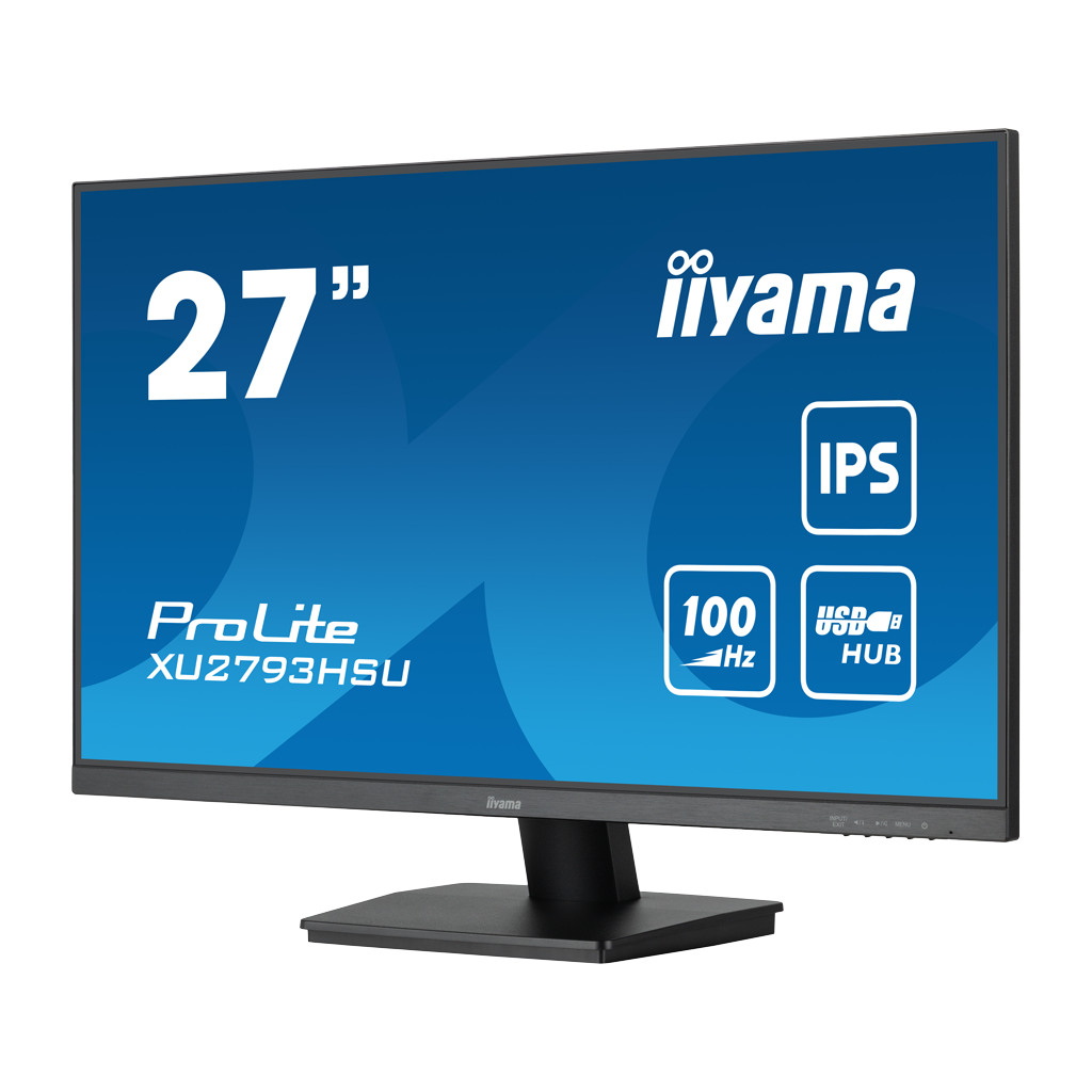 IIYAMA Monitor LED XU2793HSU-B6 27" IPS 100Hz 1ms Tilt HDMI DP USB - Image 3