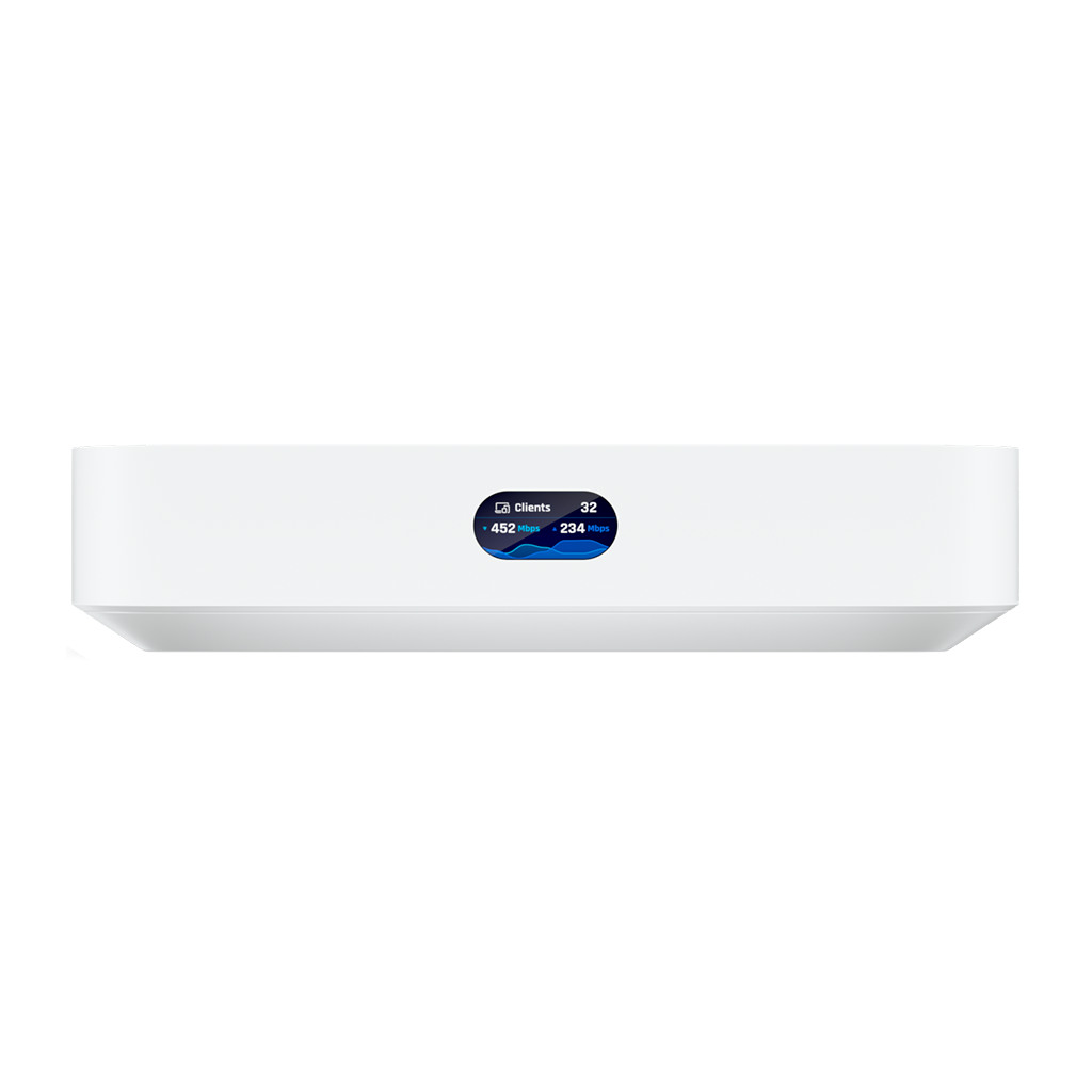 UBIQUITI Compact UniFi Cloud Gateway with a full suite of advanced routing and security features:Runs