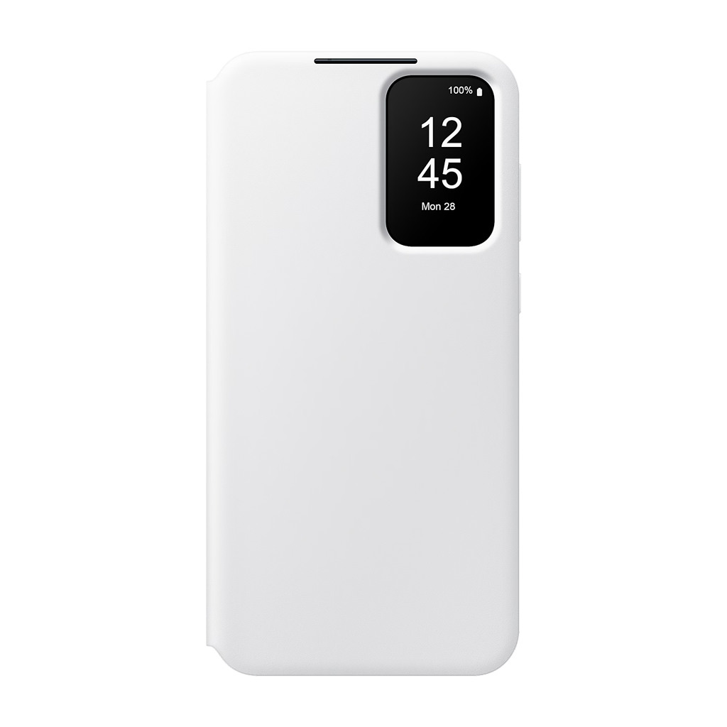 Samsung Galaxy A55 Smart View Wallet Case White