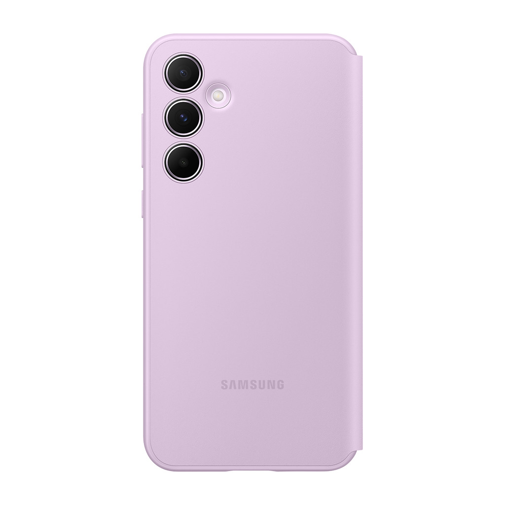 Samsung Galaxy A55 Smart View Wallet Case Lavender - Image 2