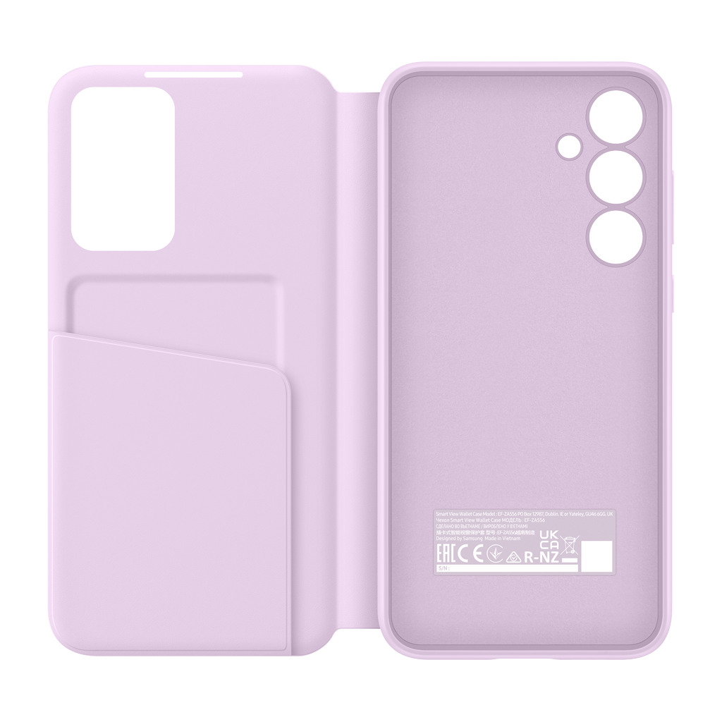 Samsung Galaxy A55 Smart View Wallet Case Lavender - Image 5